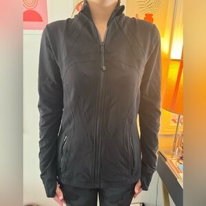 Lululemon define jacket size 10 black